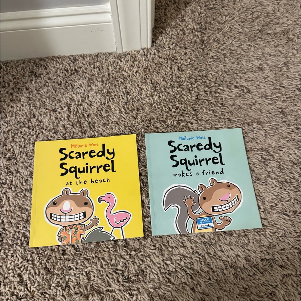 Scaredy Squirrel Book Set